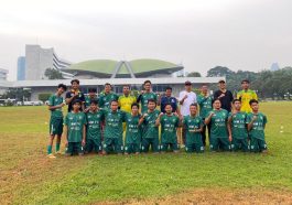 Penggawa HW FC, yang berisi civitas akademika FISIP UMJ sekaligus kader dan alumni HMI. Dokumentasi HW FC