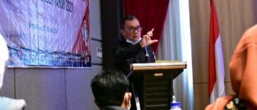 Komisioner terpilih KPU RI 2022-2027, Parsadaan Harahap. Dokumentasi Bawaslu Bengkulu