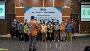 Sigit Pamungkas Lantik Pengurus KAHMI-FORHATI DIY 2022-2027