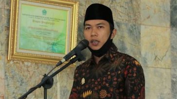 Sekretaris MD KAHMI Dharmasraya, Rifdal Fadli Gindo Bonsu. Dokumentasi pribadi