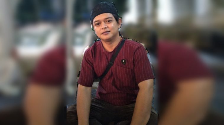 Vokalis SEIS Band, Reza alias Echa. Dokumentasi pribadi