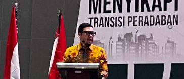 Koordinator Presidium MN KAHMI, Ahmad Doli Kurnia, 'menghadiri pelantikan Presidium MW KAHMI Sulawesi Selatan, Sabtu (21/5). Istimewa