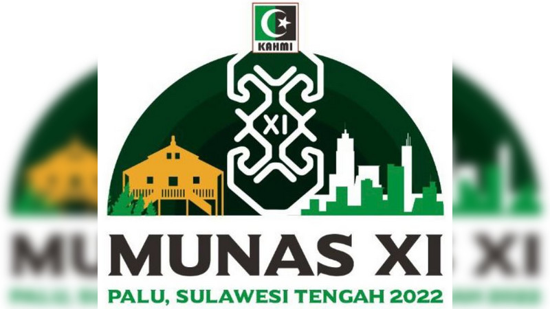 Logo Munas XI KAHMI di Kota Palu, Sulawesi Tengah, pada 24-28 November 2022. Istimewa