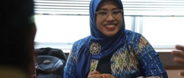 Mantan calon Presidium MN FORHATI 2022-2027 yang juga Wakil Ketua KPID DKI Jakarta, Rizky Wahyuni. Dokumentasi KPI