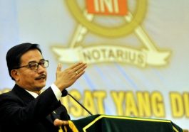 Mantan Menteri Agraria dan Tata Ruang (ATR), Ferry Mursyidan Baldan. Foto Antara/Yusran Uccang