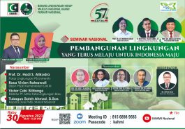 KAHMI akan mengadakan seminar nasional tentang lingkungan hidup dalam rangka menyambut HUT ke-57. Acara digelar di Jakarta, 30 Agustus 2023. Dokumentasi panitia