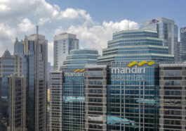 Gedung Mandiri Sekuritas di Jakarta. Dokumentasi Mandiri Sekuritas