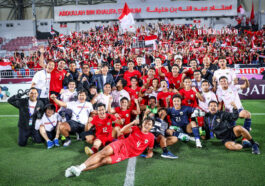 Para pemain timnas Indonesia U-23 yang berlaga pada Piala Asia (AFC Cup) U-23 2024 di Qatar. Dokumentasi PSSI