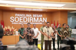 Taruna Ikrar Tegaskan BPOM Dukung Sinergi Pertahanan dan Kesehatan di RSPPN Soedirman
